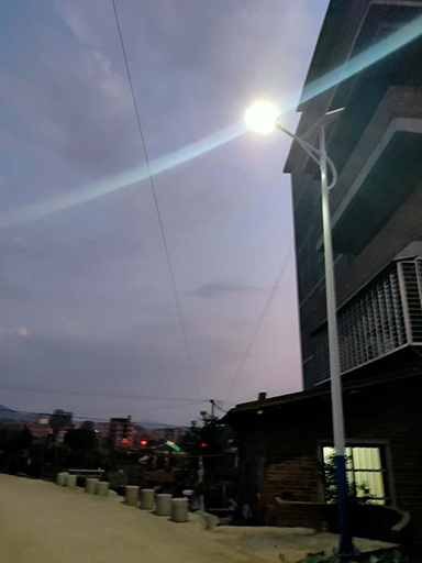 新農村太陽能路燈點亮福建泉州安溪縣長坑鄉山格村