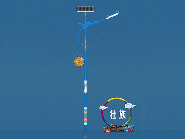 太陽(yáng)能民族特色路燈  南德101