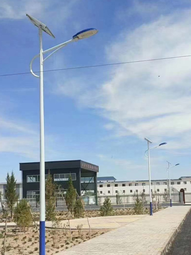 陜西延安市富平縣：捐裝太陽能路燈添光輝 精準脫貧暖人心
