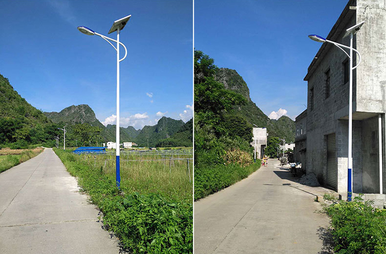 甘肅太陽能路燈_農村太陽能路燈_廣東中山太陽能路燈