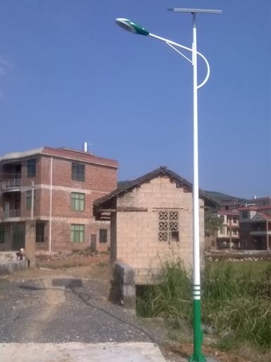 安徽省望江縣60套新農(nóng)村太陽(yáng)能路燈工程案例