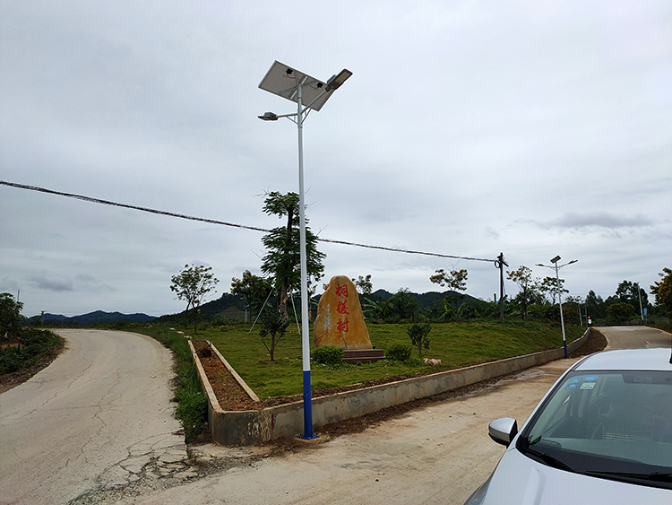 新農村太陽能路燈_廣東太陽能路燈_6米太陽能路燈