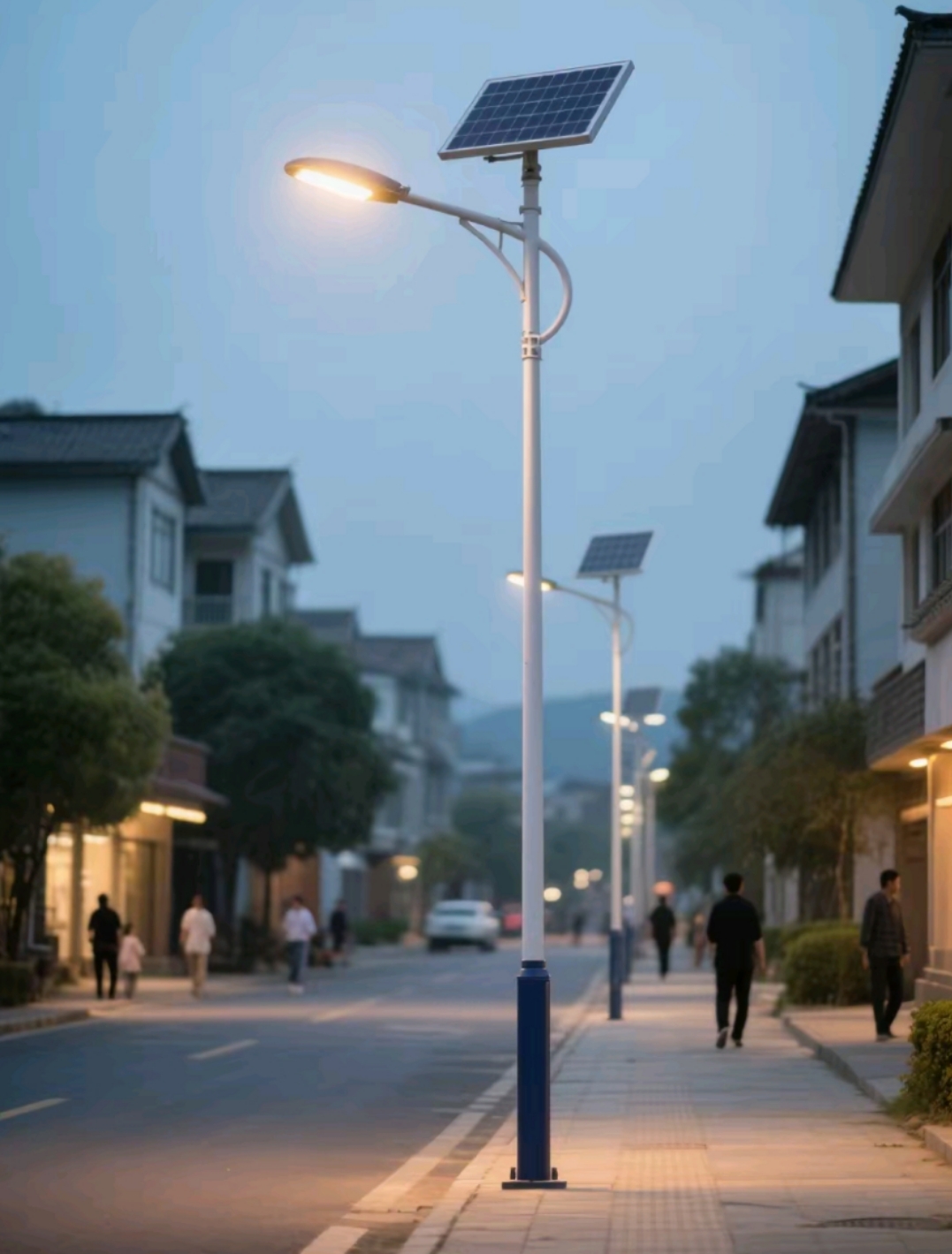 零負擔的照明方案——南德太陽能路燈輕松