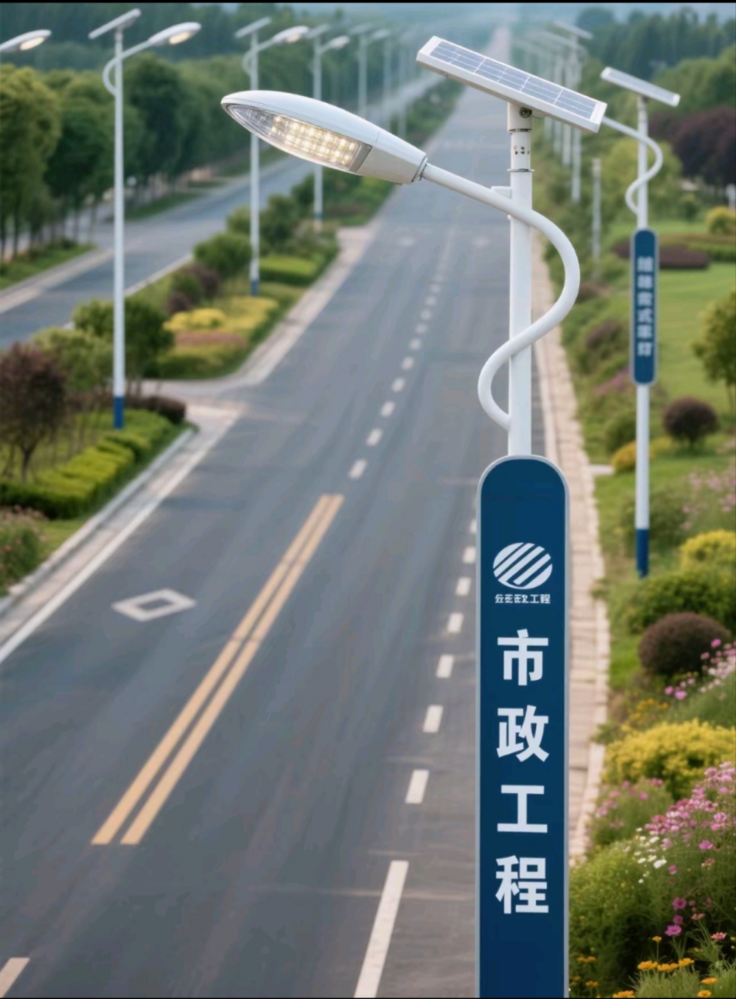 不是所有的太陽能路燈都叫“分體式”——為什么市政工程偏愛南德分體式？