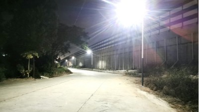 84盞路燈點亮通組公路