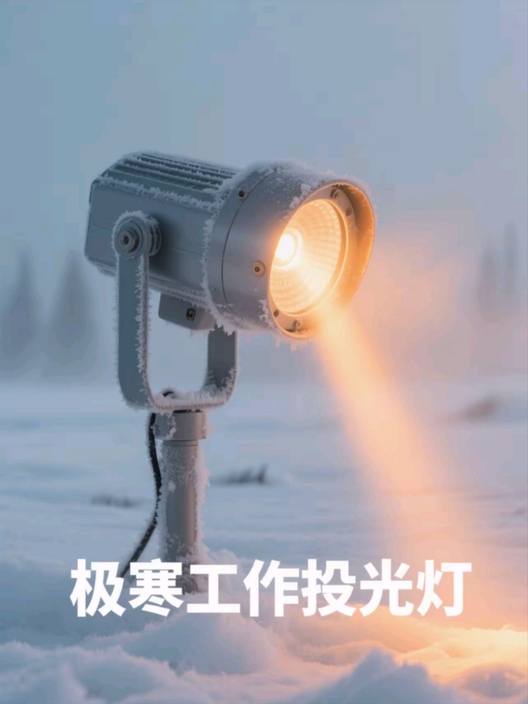 軍工級防水投光燈-零下30℃（極寒環境下持續照明）